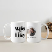 Wifey für Lifey | Tasse für Ehefrau mit Foto