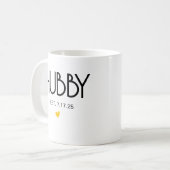 Wifey Hubby Est Tasse Set ・ Paares Mugs ・ Wifey un (Vorderseite Links)