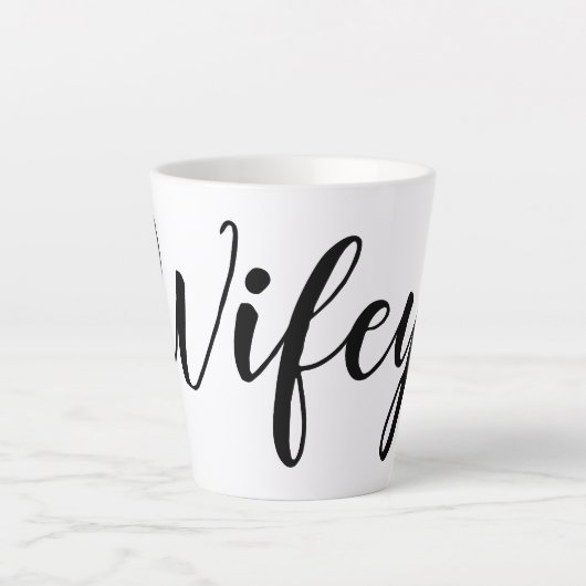Wifey Milchtasse (Vorderseite)