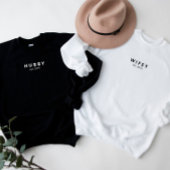 Wifey Minimalistisch Personalisiert Sweatshirt