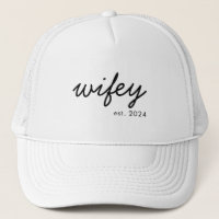 Wifey Modern Minimalistisch Script Personalisiert