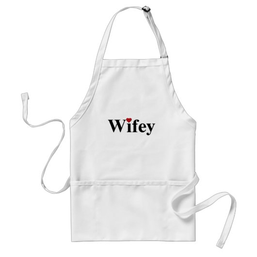 Wifey Schürze (Vorne)