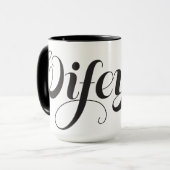 Wifey Tasse (Vorderseite Links)