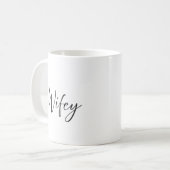 Wifey Tasse (Vorderseite Links)