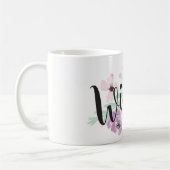 Wifey Tasse, die Brautschalen-Braut Wedding ist, Kaffeetasse (Links)