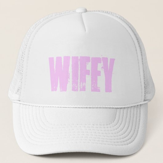 wifey truckerkappe (Vorderseite)
