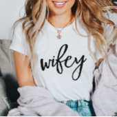 Wifey und Hubby Honeymoon T-Shirt