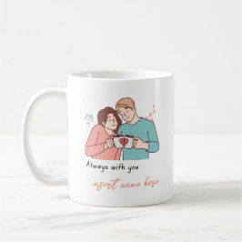 Wifey und Hubby Tasse, Couple Tasse