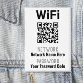 WiFi Anleitung mit QR Code. Personal Button