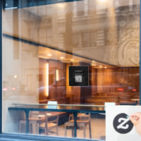 WIFI Begrüßungszeichen mit QR-Code
