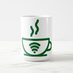 WiFi & Coffee Icon Tasse