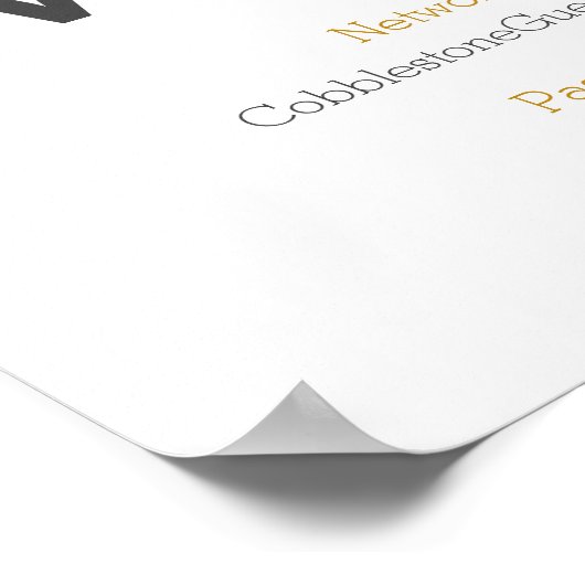 WiFi-Details hinzufügen Poster (Ecke)