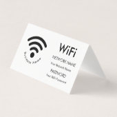 WIFI-Details zu benutzerdefinierten Firmennamen We (Vorderseite)