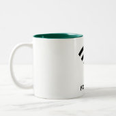 WIFI FÜR LEBEN Jäger-Grün 11 Unze Zwei-Ton Tasse (Links)