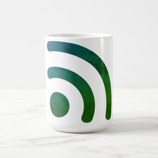 WiFi Icon Tasse (Mittel)