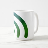 WiFi Icon Tasse (VorderseiteRechts)
