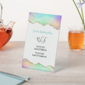 WiFi Internet Kennwort Elegant Schöner Salon Sockelschild (In SItu)