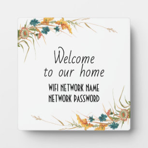 WiFi-Kennwort Fotoplatte