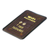 WiFi-Kennwort Magnet (Linke Seite)