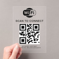 WiFi-Kennwort | QR-Code-Prüfung für die Verbindung