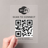 WiFi-Kennwort | QR-Code-Prüfung für die Verbindung Acryleinladungen (Insitu (Handheld))