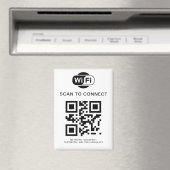 WiFi-Kennwort | QR-Code-Prüfung für die Verbindung Magnet (In Situ (Geschirrspüler))