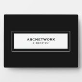 Wifi-Kennwort schwarz Fotoplatte (Vorderseite)