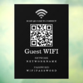 Wifi-Kennwort und Personalisierter QR-Code für das Fensteraufkleber (Blatt 3)