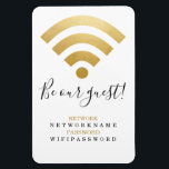 WiFi-Kennwort und Personalisiertes Netzwerk Magnet<br><div class="desc">Wifi Password and Network Personalisiert Information Magnet - Ideal für Zuhause oder Unternehmen .. dieser Kühlschrankmagnet ist praktisch und informativ - fügen Sie Ihre eigenen Netzwerk- und Wi-Fi-Details hinzu - Magnete von Ricaso (in zwei Größen erhältlich)</div>