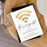 WiFi-Kennwort und Personalisiertes Netzwerk Postkarte<br><div class="desc">Wifi Password and Network Personalisierte Postkarten - ideal für Hotels,  Pensionen,  Unternehmen und mehr - personalisierte,  maßgeschneiderte Wi-Fi-Informationskarten von Ricaso</div>