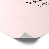 WiFi-Kennwort | Was ist der WiFi-Code? QR-Code Ros Poster (Ecke)