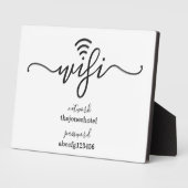 WiFi-Kennwortsignatur | Einfach richtig Fotoplatte (Seite)