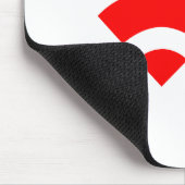 Wifi Liebe Mousepad (Ecke)