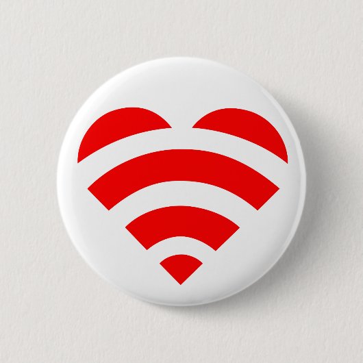 Wifi Liebeknopf Button (Vorderseite)
