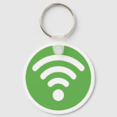 WiFi-Logo Schlüsselanhänger (Vorderseite)