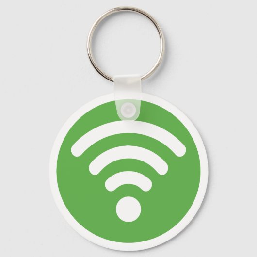 WiFi-Logo Schlüsselanhänger (Vorderseite)