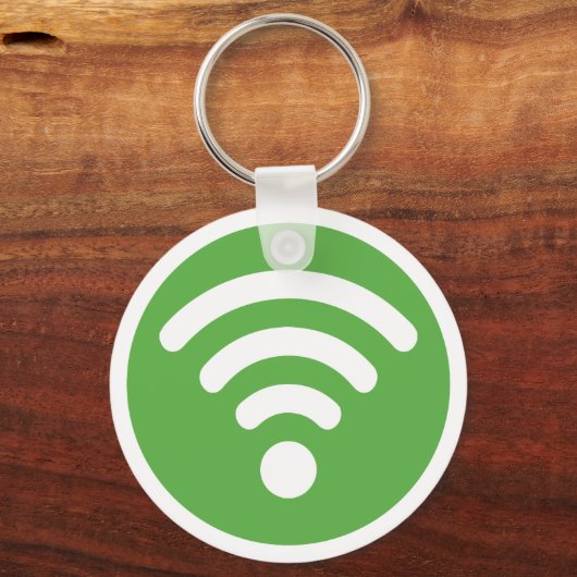 WiFi-Logo Schlüsselanhänger (Vorderseite)