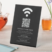 WiFi-Netzwerk-Passwort Gastinfo benutzerdefinierte Sockelschild (In Situ)