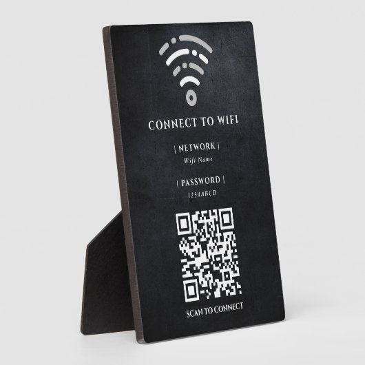 WiFi-Netzwerk | QR Code Internet Scan zum Verbinde Fotoplatte (Seite)
