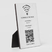 WiFi-Netzwerk | QR Code Internet Scan zum Verbinde Fotoplatte (Seite)