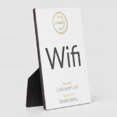 WiFi-Netzwerkkennwort für Unternehmen Fotoplatte (Seite)