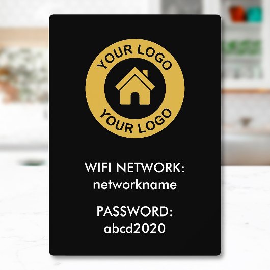 WiFi-Netzwerkkennwortsignatur für benutzerdefinier Fotoplatte