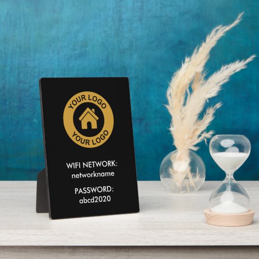 WiFi-Netzwerkkennwortsignatur für benutzerdefinier Fotoplatte (Seite)