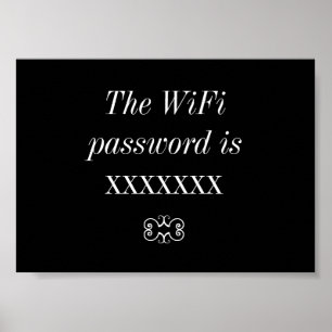 WiFi Password Framework Poster