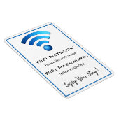 WIFI PASSWORD MAGNET (Rechte Seite)