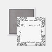 Wifi Password Magnet (Vorderseite/Rückseite)