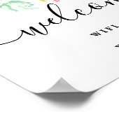 Wifi Password Sign, Wifi Poster (Ecke)