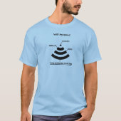 Wifi Pyramide T-Shirt (Vorderseite)