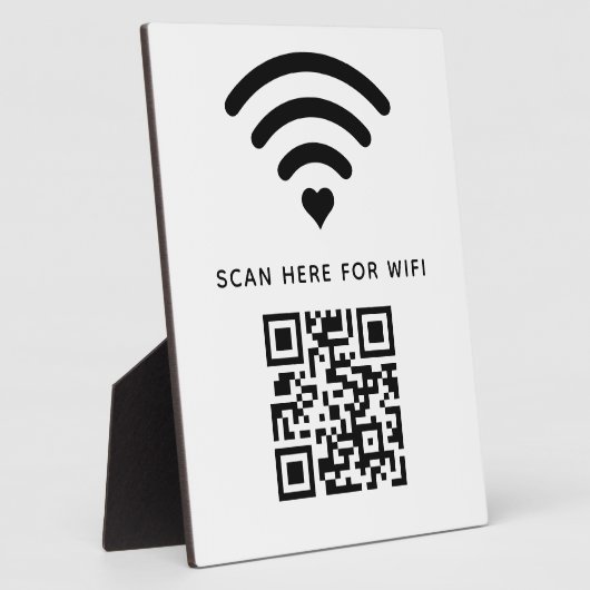 WiFi QR-Code scannen, um selbstklebende Verbindung Fotoplatte (Seite)