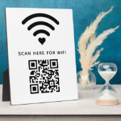 WiFi QR-Code scannen, um selbstklebende Verbindung Fotoplatte (Seite)